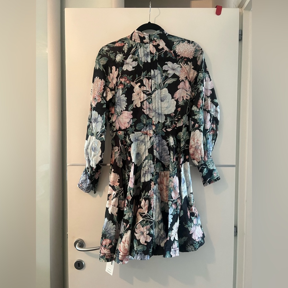 Zimmermann Floral High-Neck Dress - Picture 4 of 6